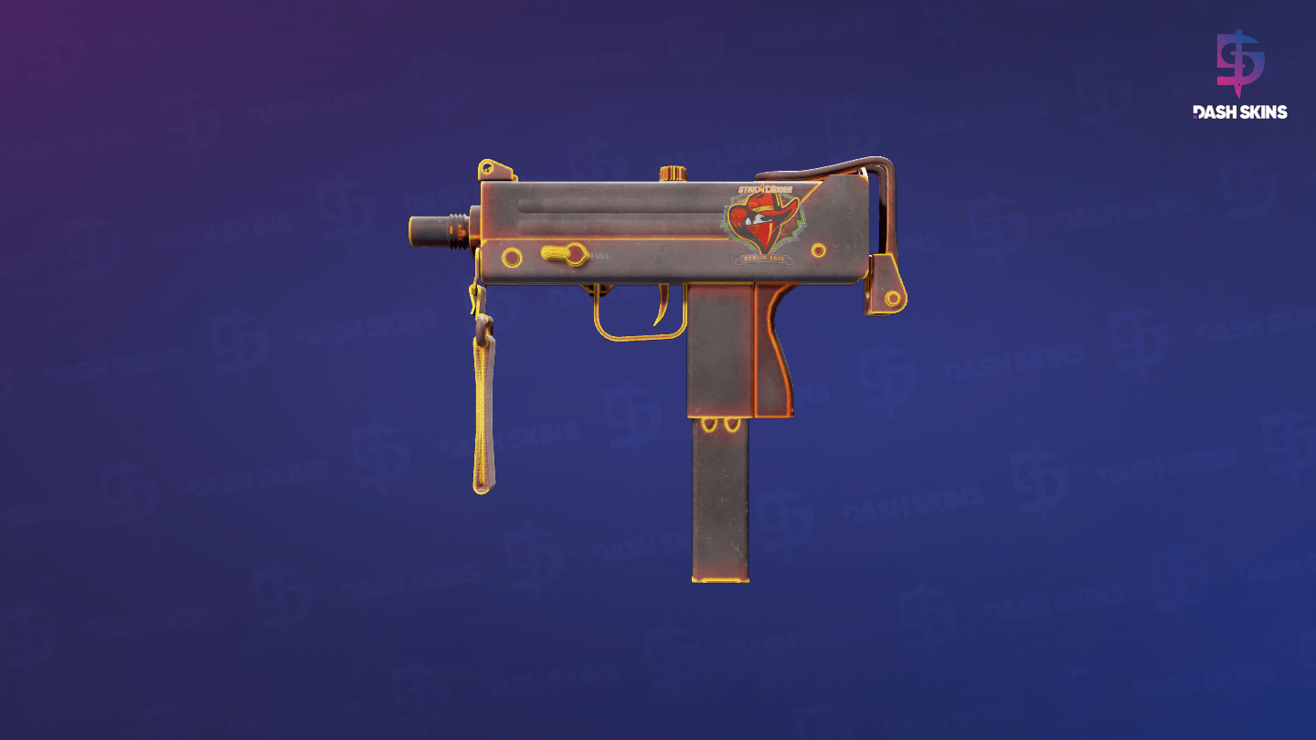 MAC-10 | Heat (Field-Tested) Screenshot Playside