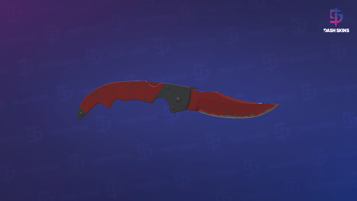 ★ Falchion Knife | Crimson Web (Field-Tested) Screenshot Playside