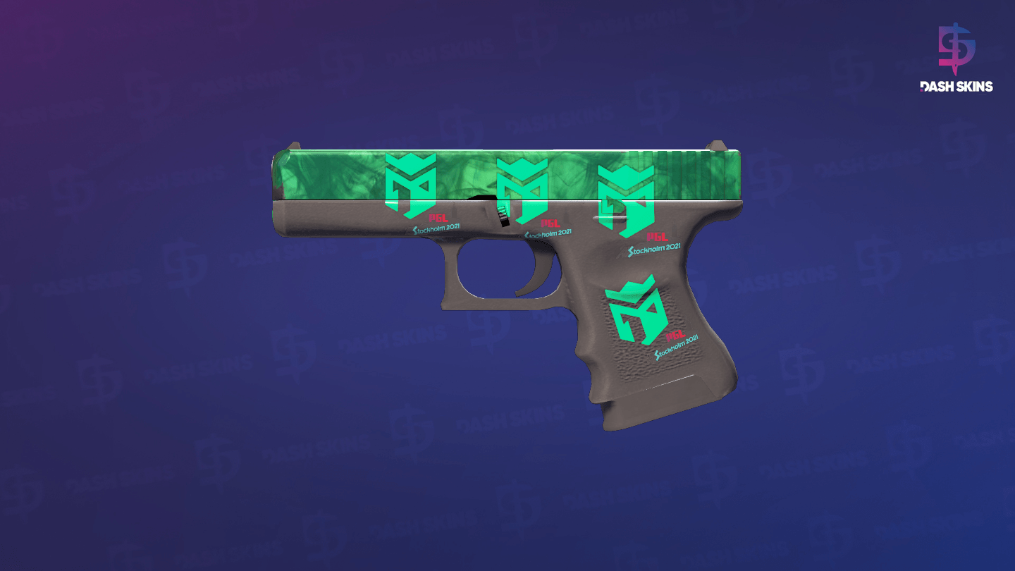 Glock-18 | Gamma Doppler (Minimal Wear) - Emerald Screenshot Playside