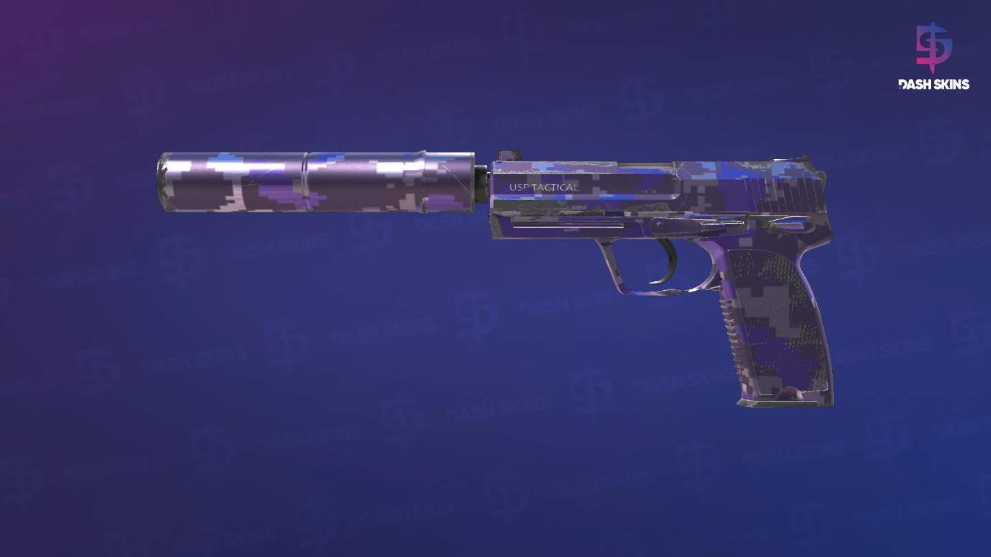 USP-S | Purple DDPAT (Field-Tested) Screenshot Playside