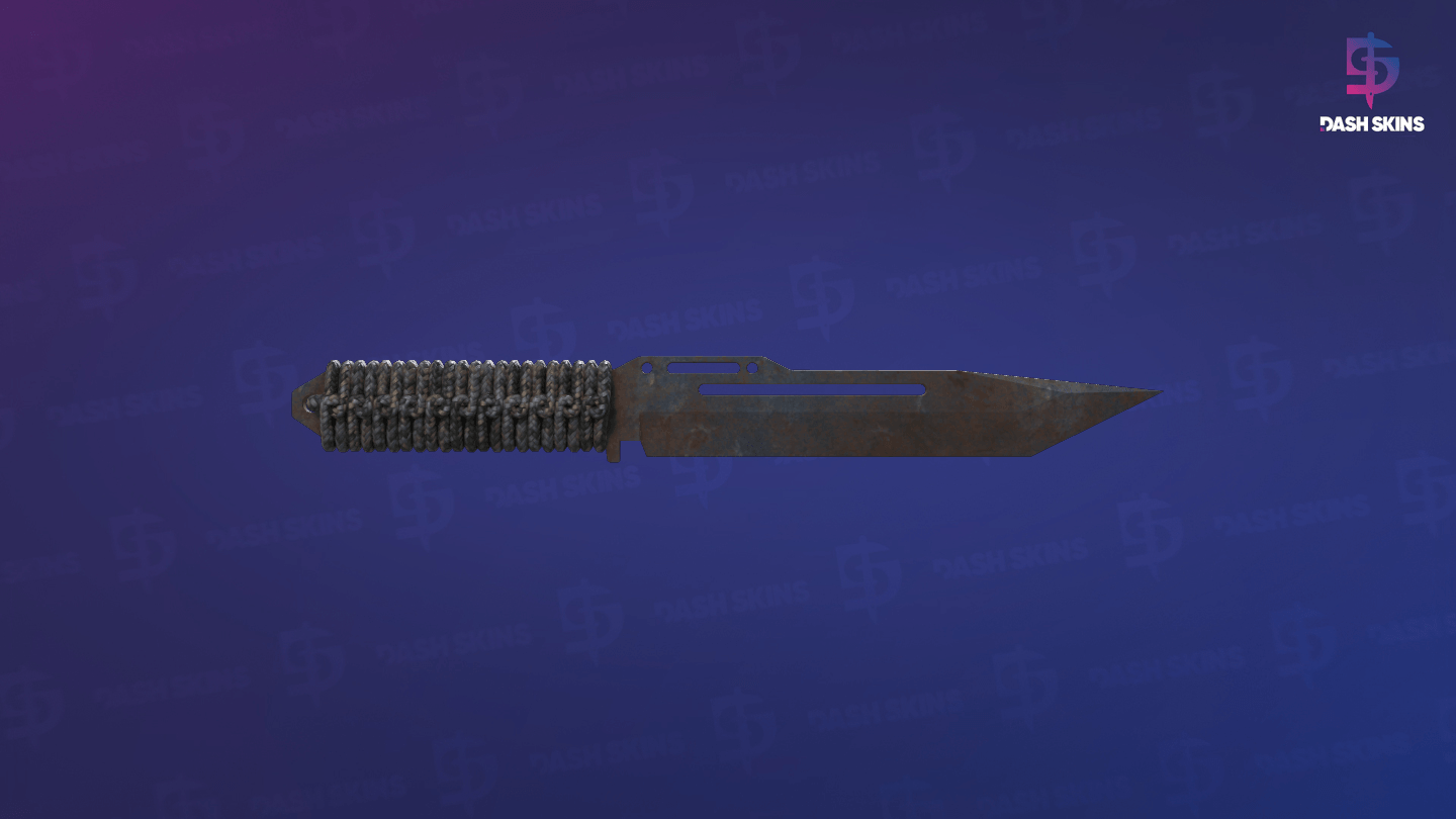★ Paracord Knife | Rust Coat (Battle-Scarred) Screenshot Playside