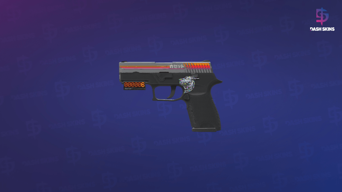 StatTrak™ P250 | Cassette (Minimal Wear) Screenshot Playside