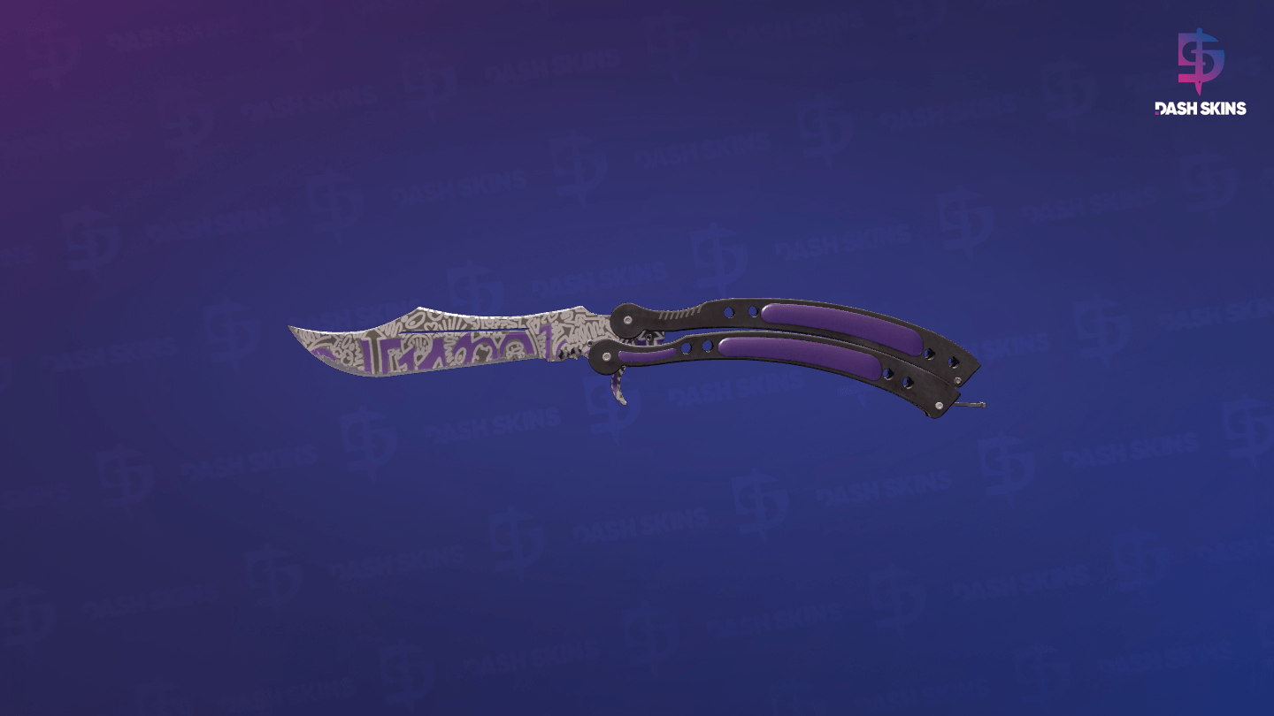 ★ Butterfly Knife | Freehand (Field-Tested) Screenshot Playside