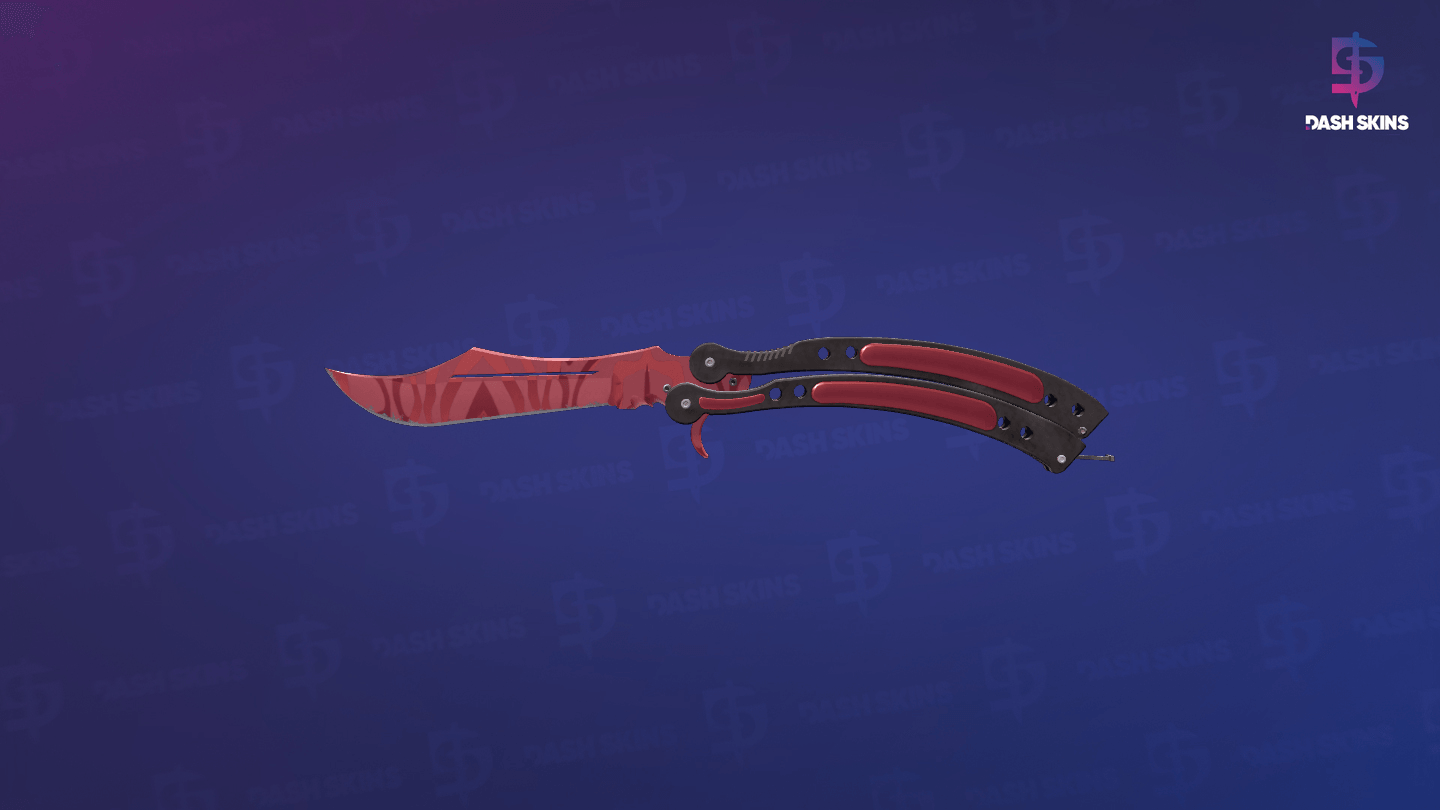 ★ Butterfly Knife | Slaughter (Minimal Wear) Screenshot Playside