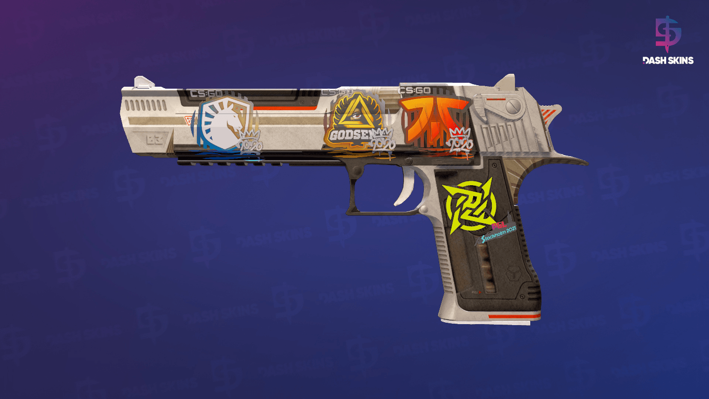 Desert Eagle | Mecha Industries (Well-Worn) Screenshot Playside