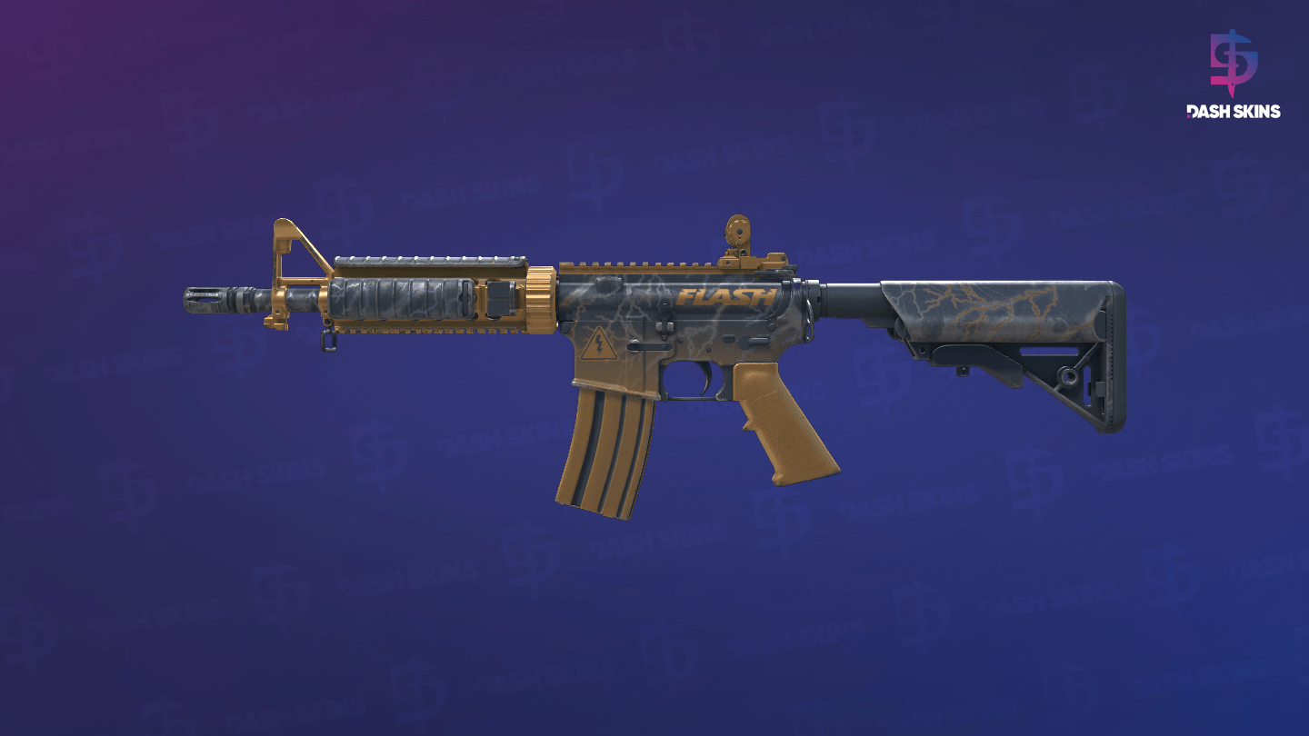 M4A4 | Sheet Lightning (Field-Tested) Screenshot Playside