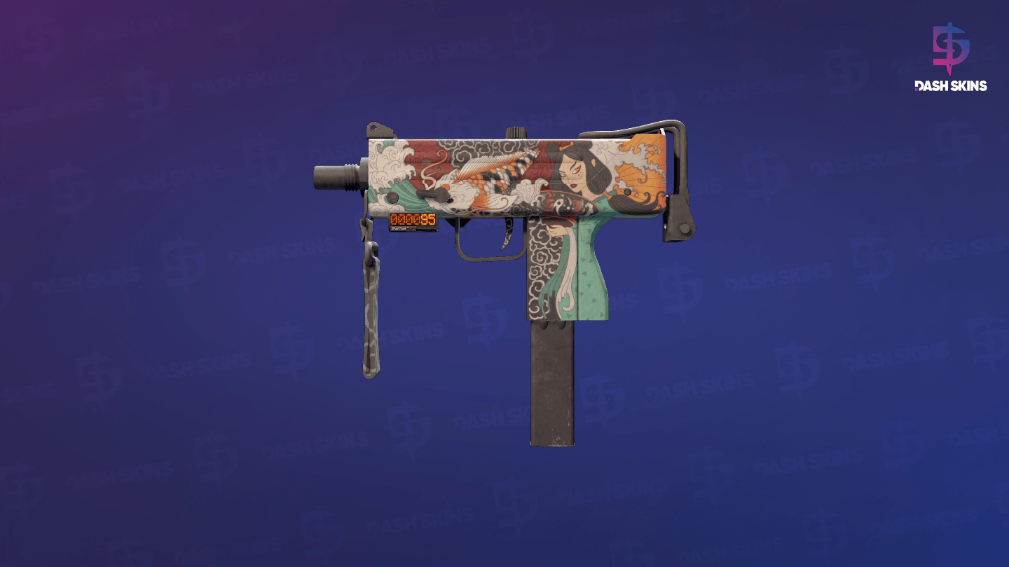 StatTrak™ MAC-10 | Allure (Field-Tested) Screenshot Playside