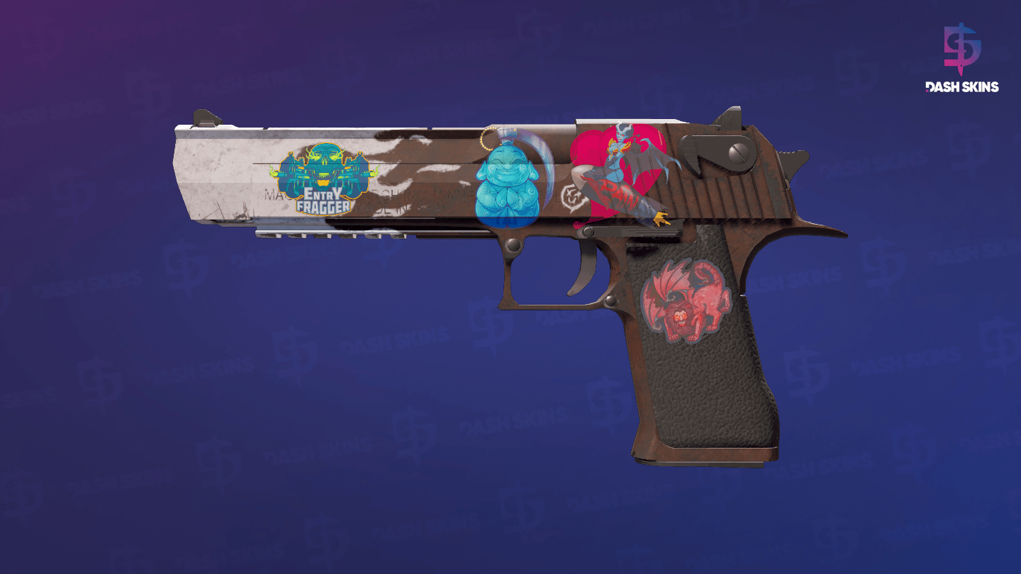 Desert Eagle | Oxide Blaze (Minimal Wear) Screenshot Playside