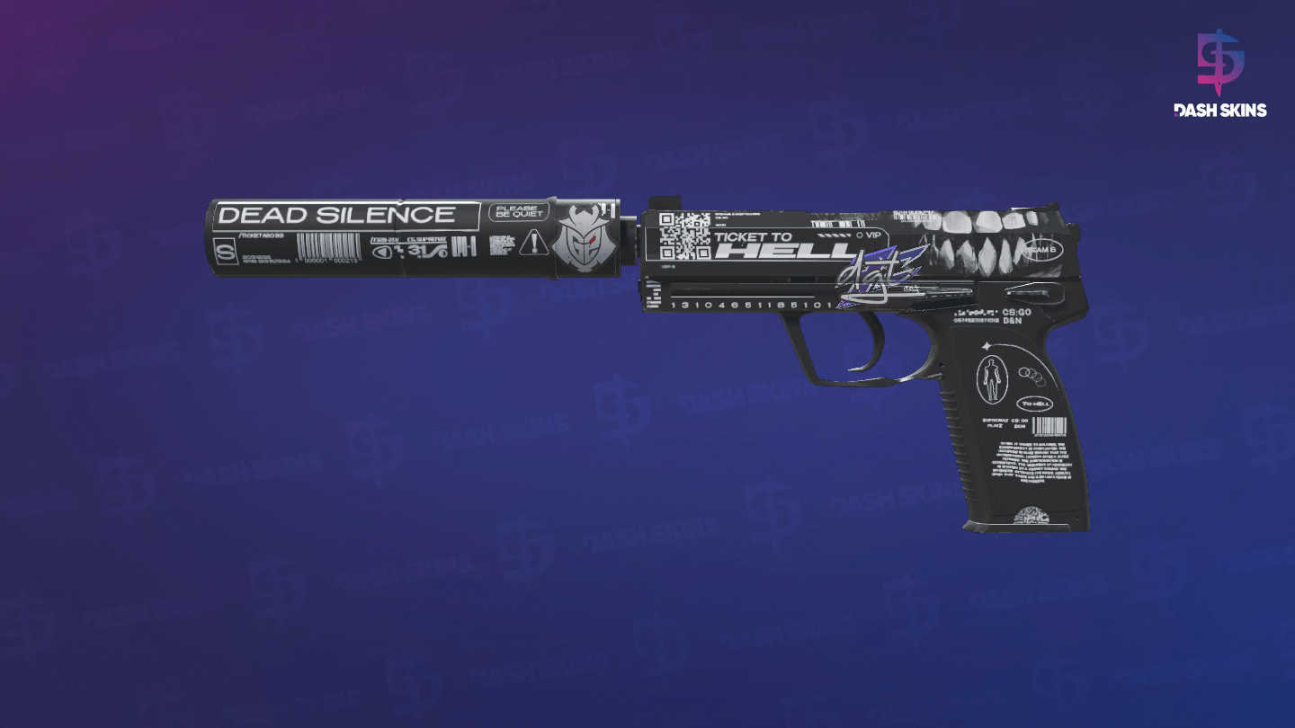 USP-S | Ticket to Hell (Factory New) Screenshot Playside