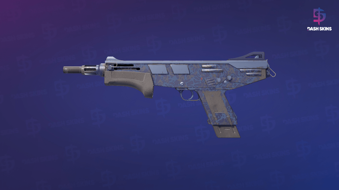 MAG-7 | Navy Sheen (Minimal Wear) Screenshot Playside