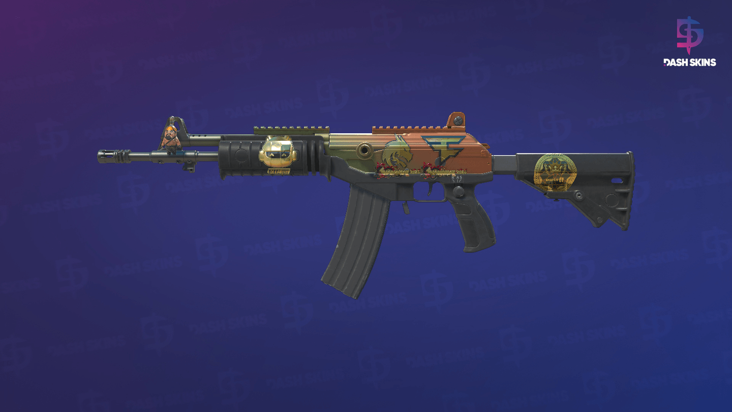 Souvenir Galil AR | Amber Fade (Factory New) Screenshot Playside