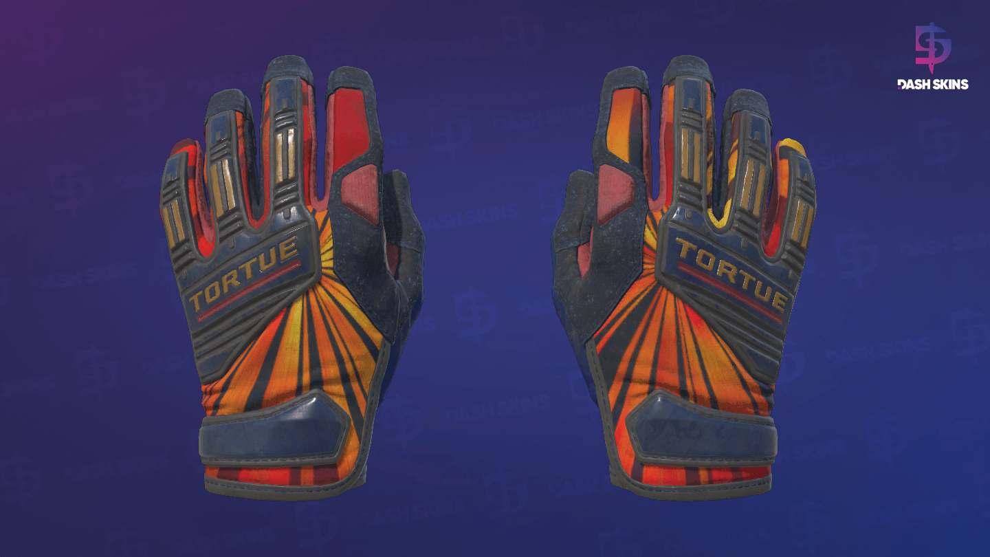 ★ Specialist Gloves | Sunburst (Battle-Scarred) Screenshot Playside