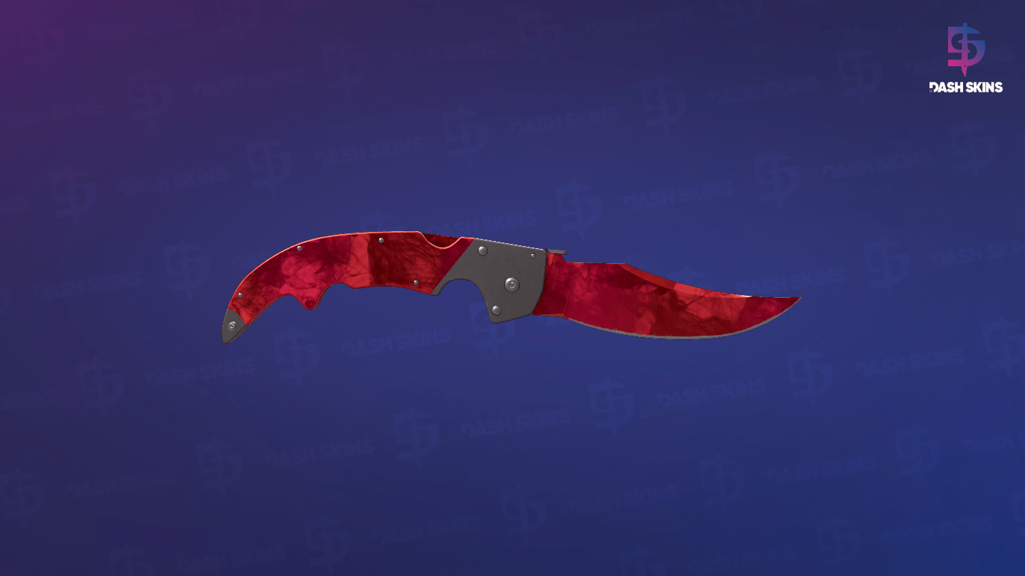 ★ Falchion Knife | Doppler (Factory New) - Ruby Screenshot Playside