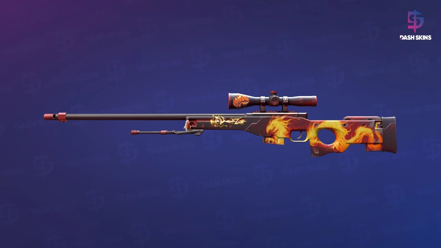 AWP | Wildfire (Field-Tested) Screenshot Playside
