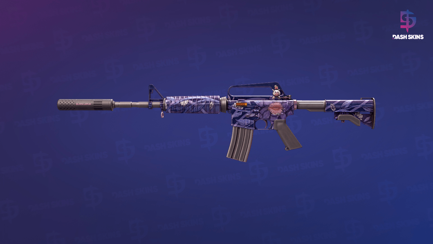 StatTrak™ M4A1-S | Black Lotus (Field-Tested) Screenshot Playside