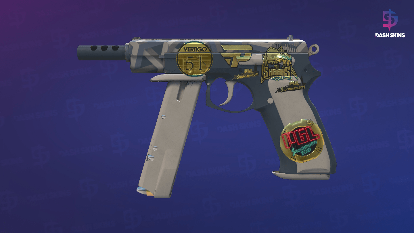 Souvenir CZ75-Auto | Framework (Minimal Wear) Screenshot Playside