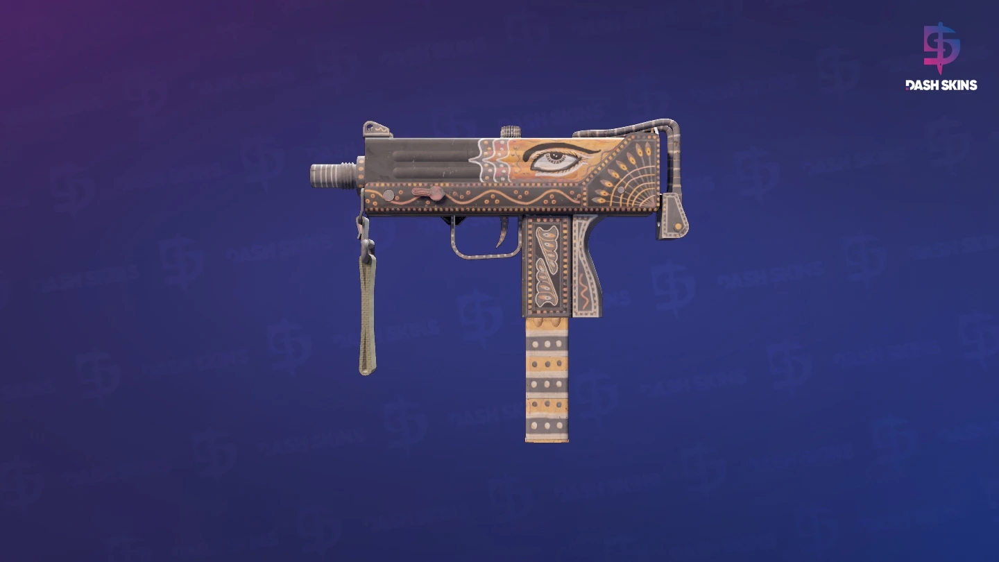 MAC-10 | Rangeen (Well-Worn) Screenshot Playside