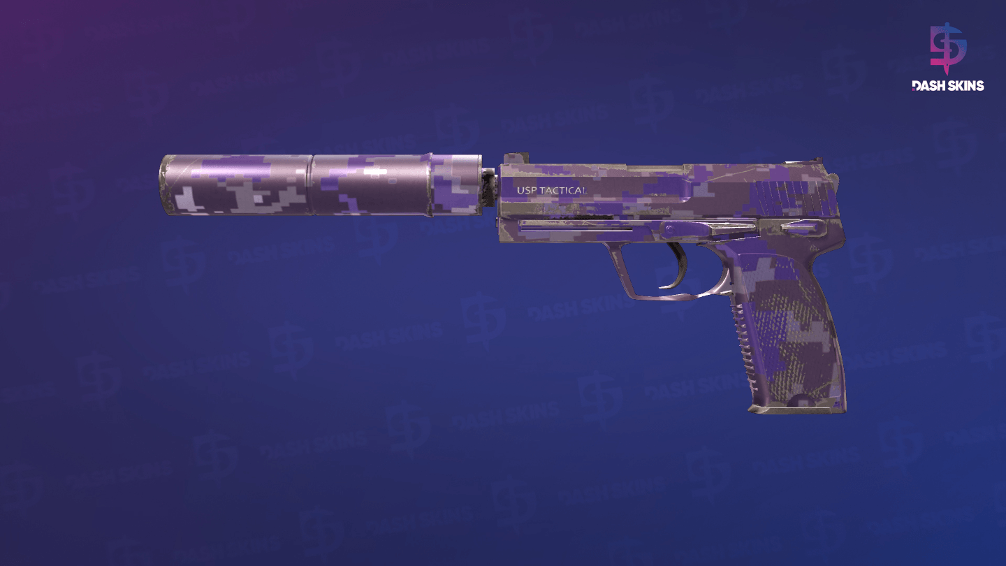 USP-S | Purple DDPAT (Field-Tested) Screenshot Playside