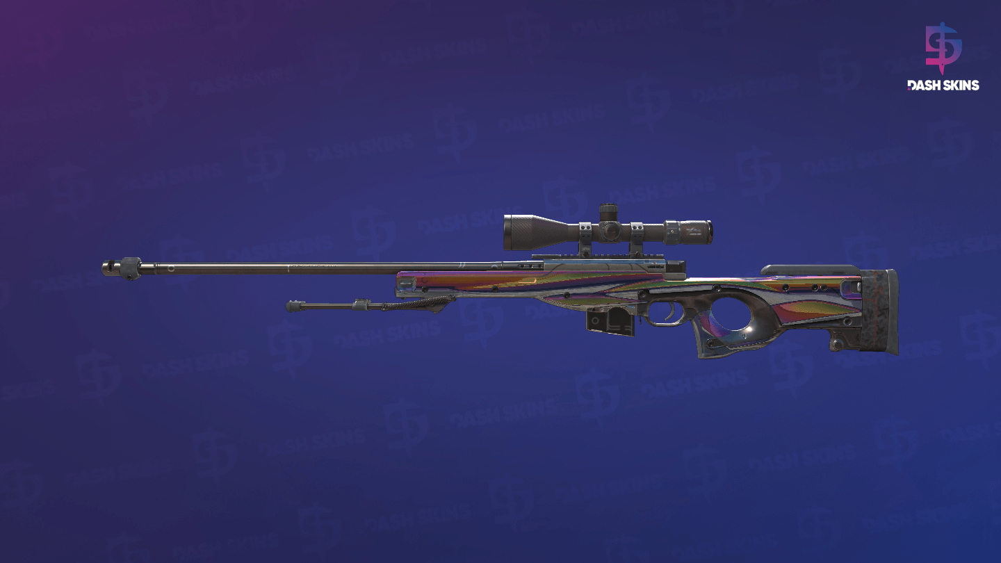 AWP | Chrome Cannon (Well-Worn) Screenshot Playside