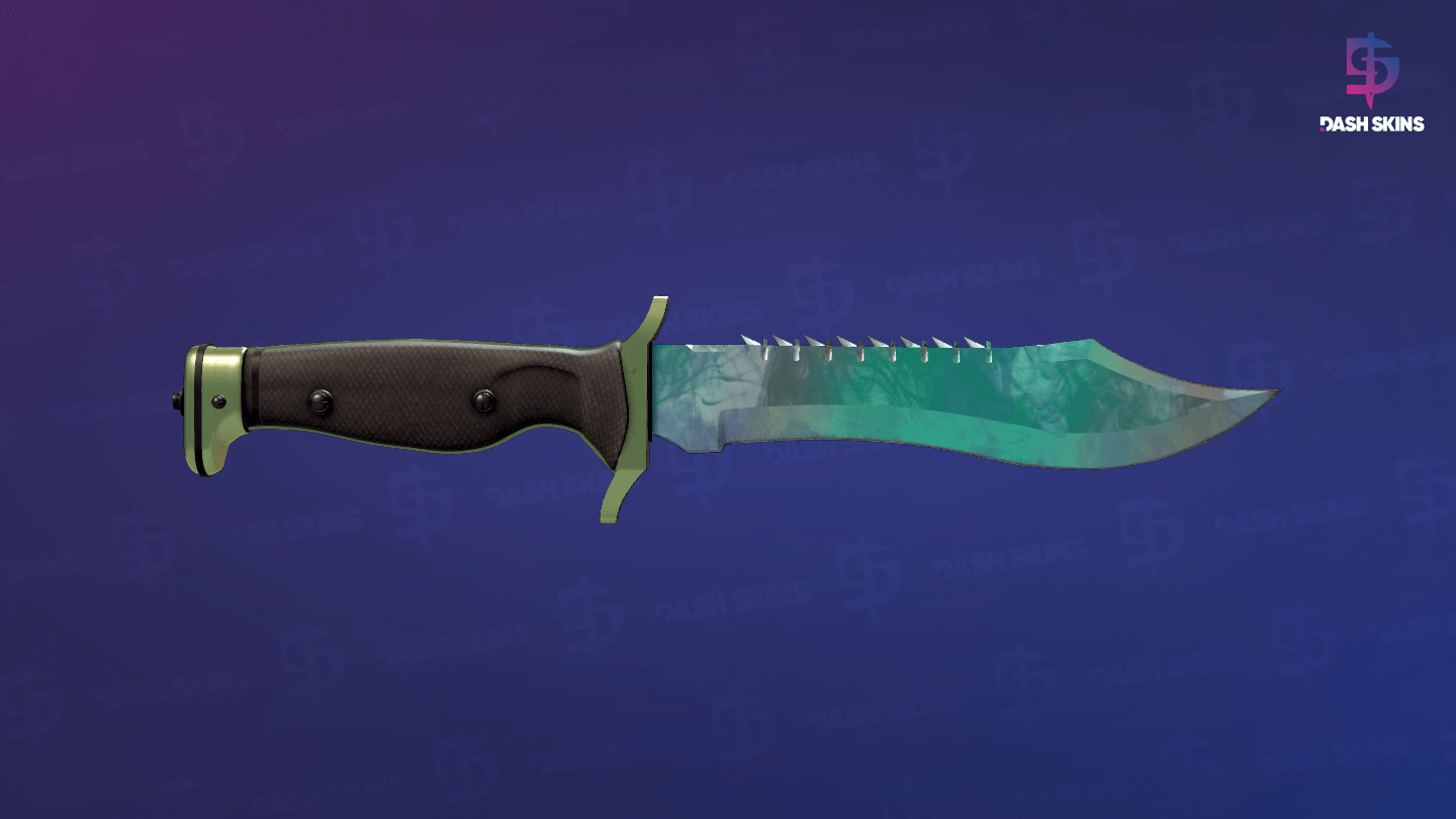 ★ Bowie Knife | Gamma Doppler (Factory New) - Phase 2 Screenshot Playside