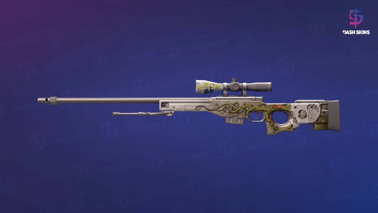 StatTrak™ AWP | Worm God (Field-Tested) Screenshot Playside