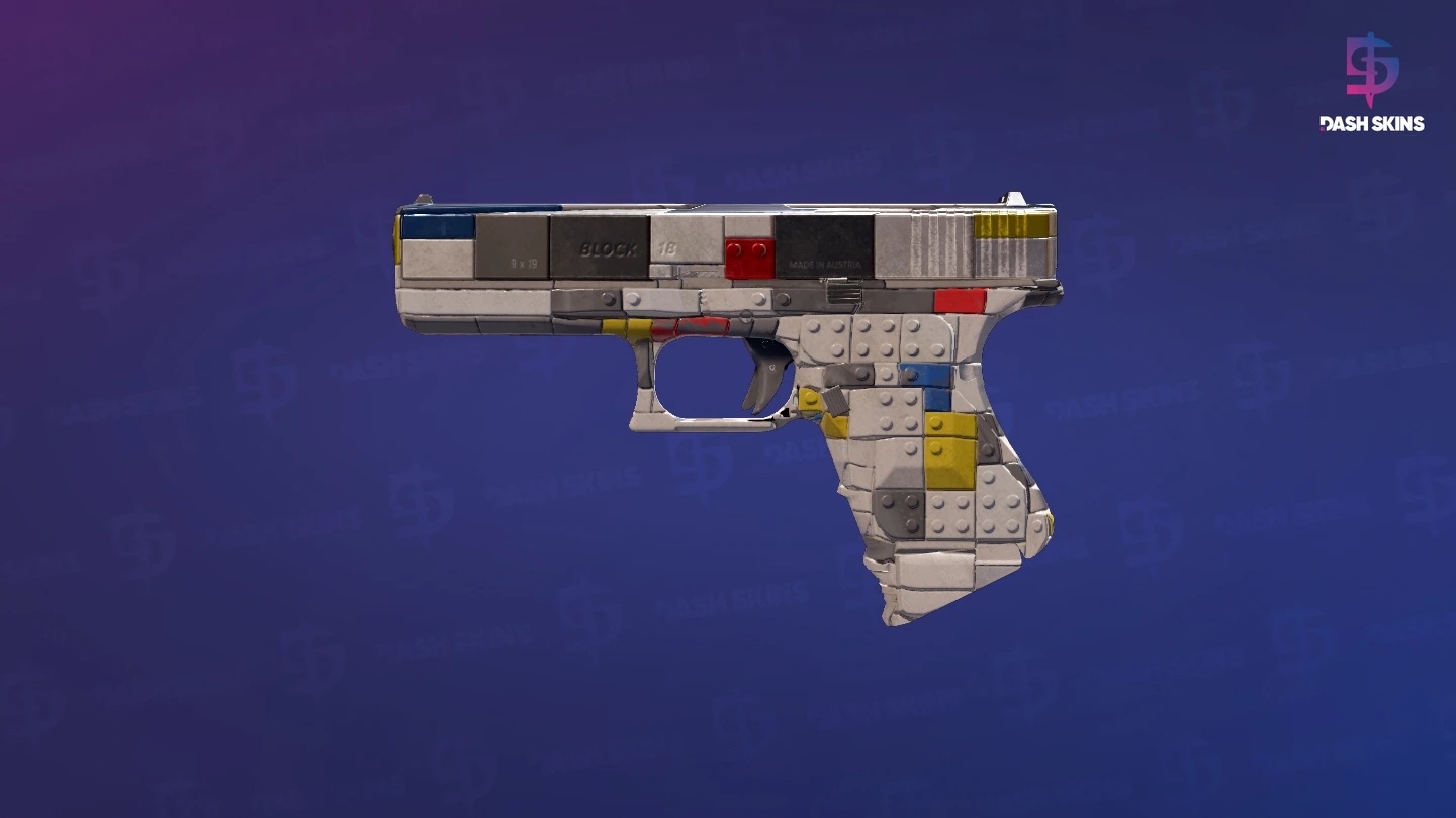 Glock-18 | Block-18 (Battle-Scarred) Screenshot Playside