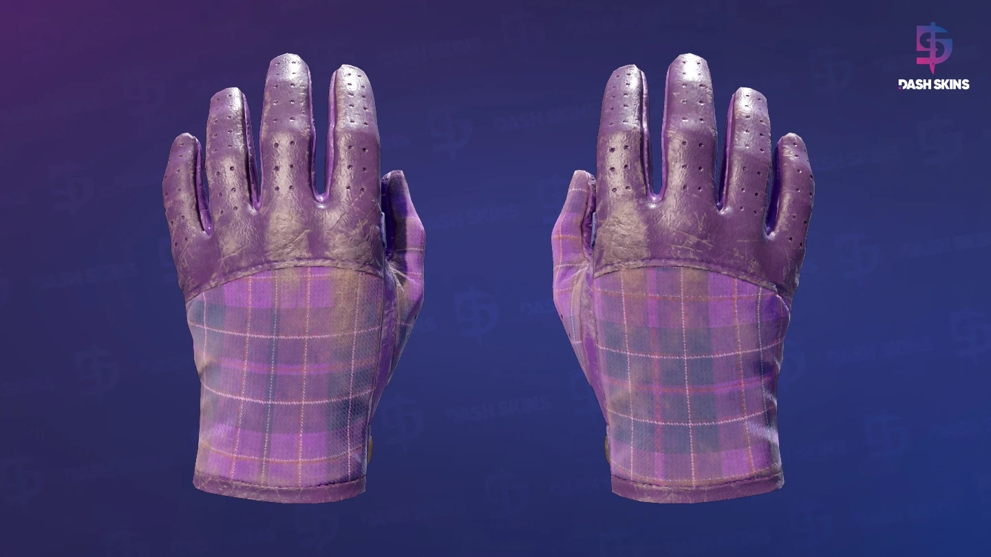 ★ Driver Gloves | Imperial Plaid (Battle-Scarred) Screenshot Playside