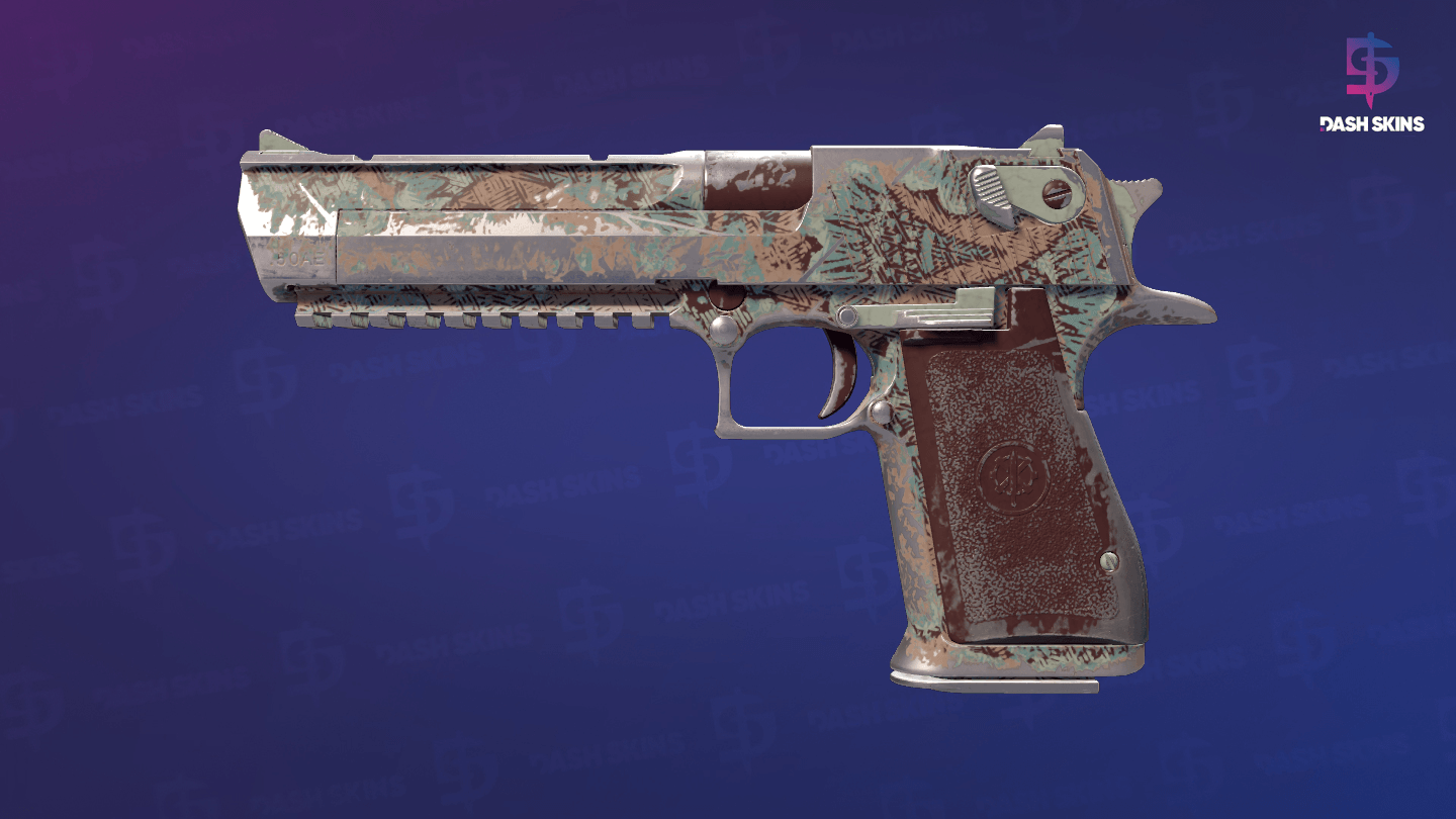 Desert Eagle | Mint Fan (Battle-Scarred) Screenshot Playside