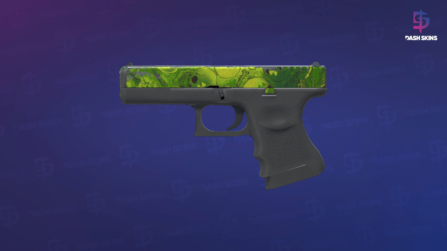 Glock-18 | Nuclear Garden (Battle-Scarred) Screenshot Playside
