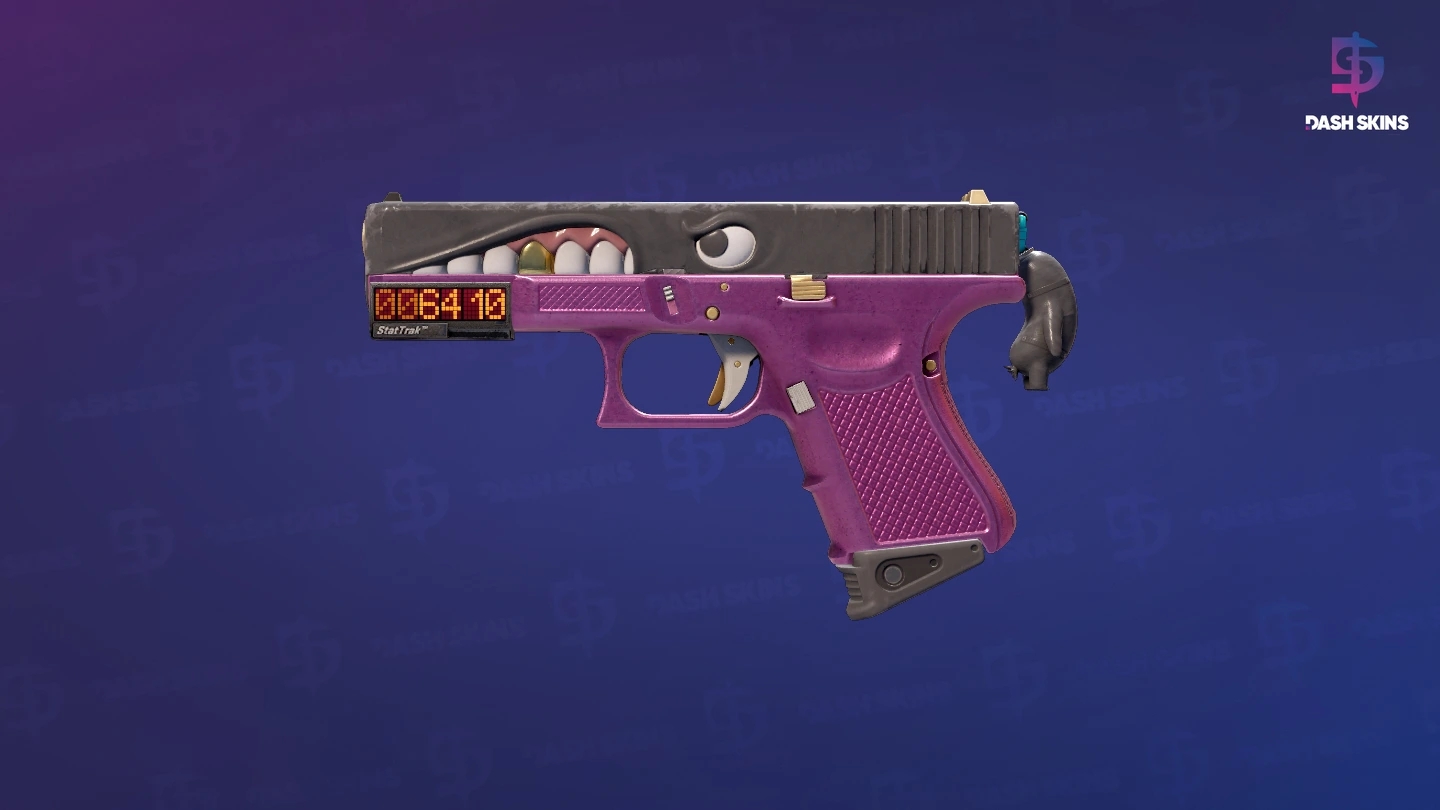 StatTrak™ Glock-18 | Gold Toof (Field-Tested) Screenshot Playside