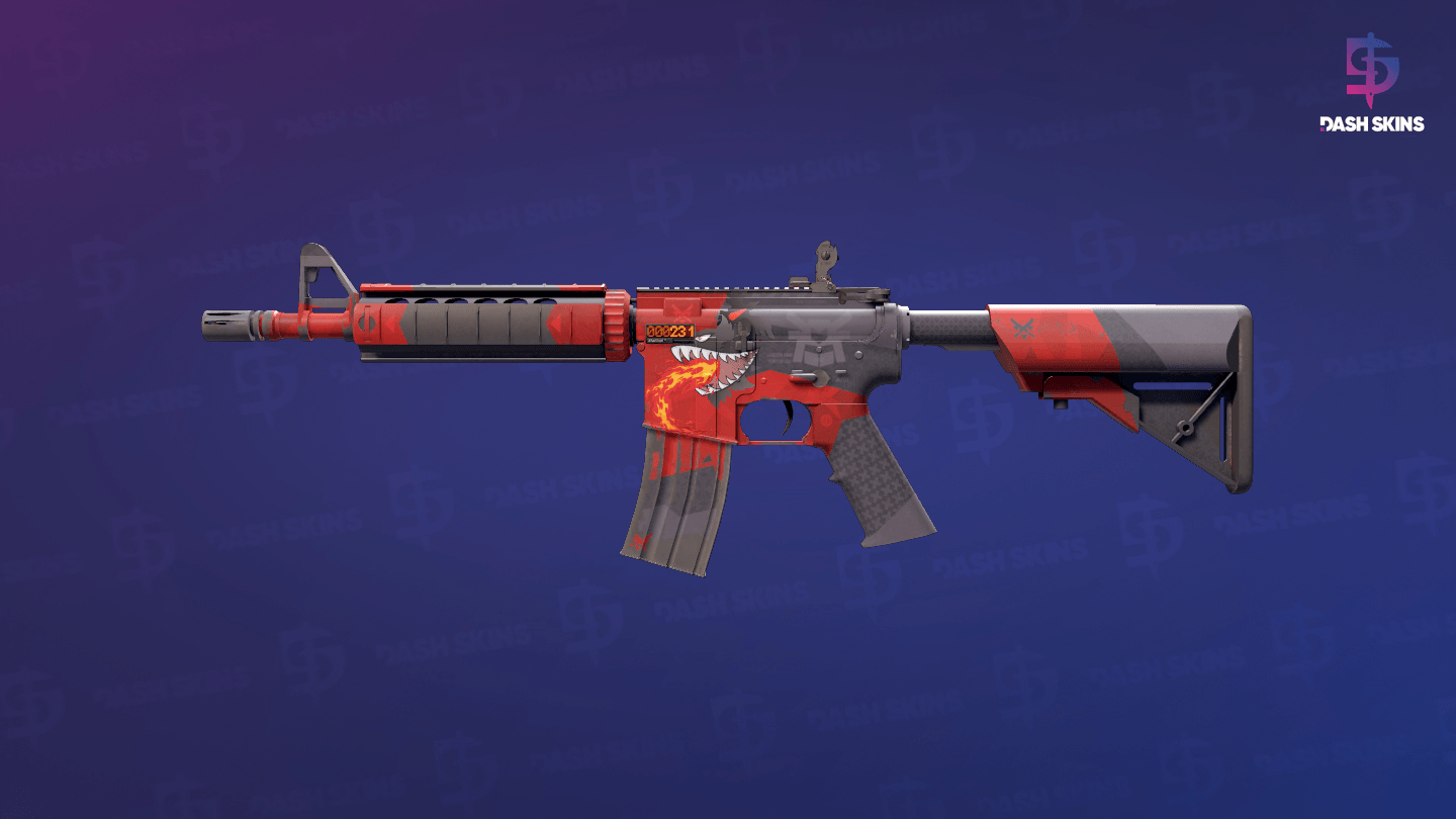StatTrak™ M4A4 | Evil Daimyo (Field-Tested) Screenshot Playside