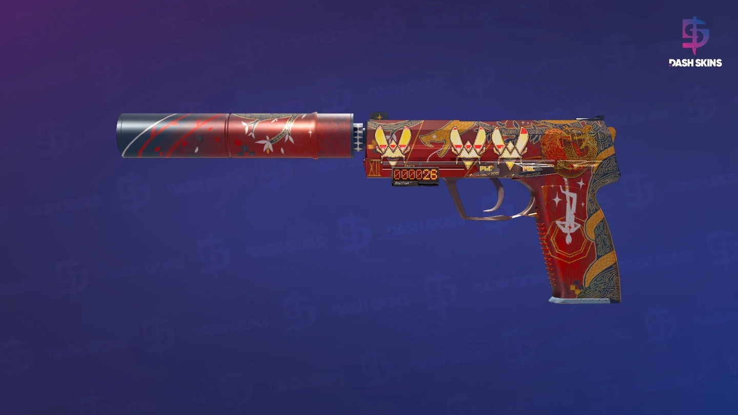 StatTrak™ USP-S | The Traitor (Field-Tested) Screenshot Playside