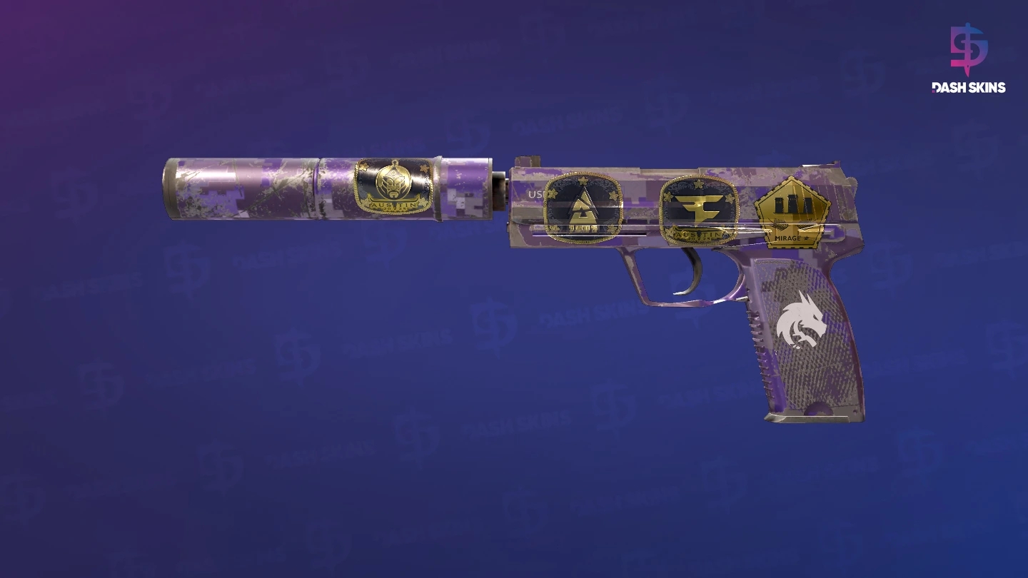 Souvenir USP-S | Purple DDPAT (Field-Tested) Screenshot Playside