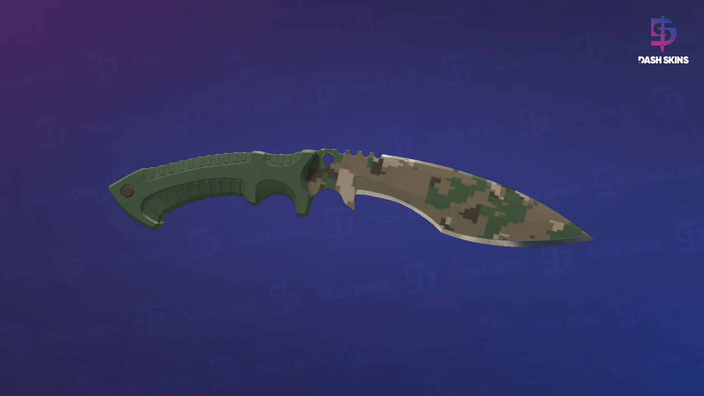 ★ Kukri Knife | Forest DDPAT (Minimal Wear) Screenshot Playside