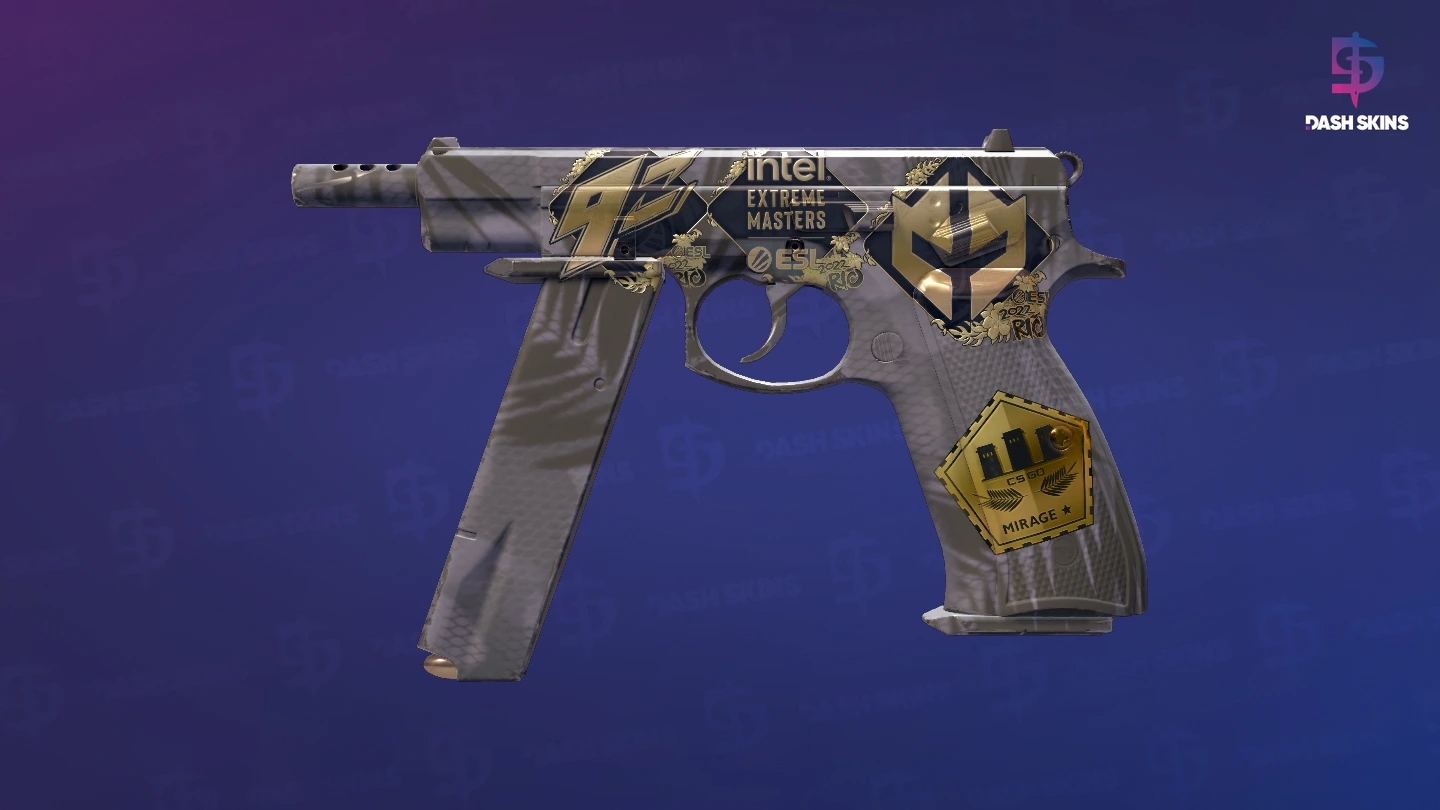 Souvenir CZ75-Auto | Midnight Palm (Factory New) Screenshot Playside