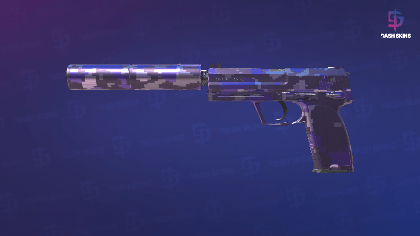 Souvenir USP-S | Purple DDPAT (Factory New) Screenshot Playside