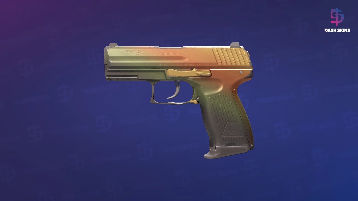 P2000 | Amber Fade (Field-Tested) Screenshot Playside