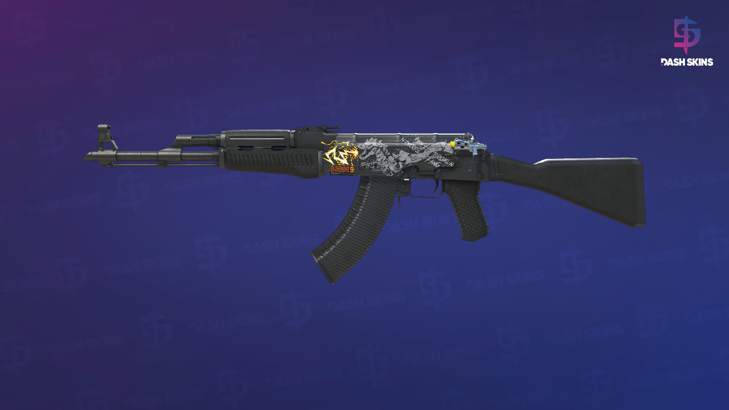 StatTrak™ AK-47 | Slate (Well-Worn) Screenshot Playside