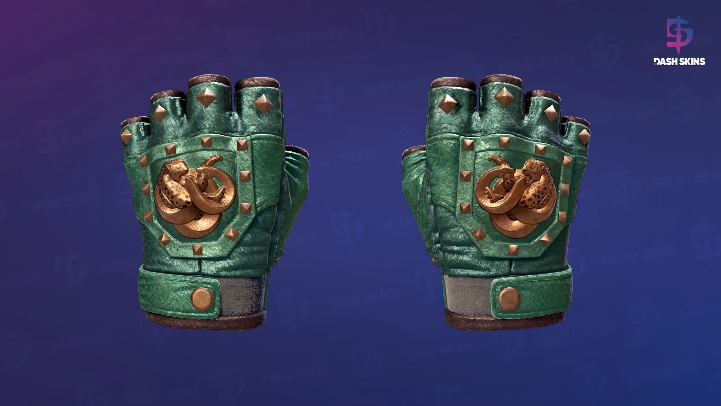 ★ Broken Fang Gloves | Jade (Field-Tested) Screenshot Playside