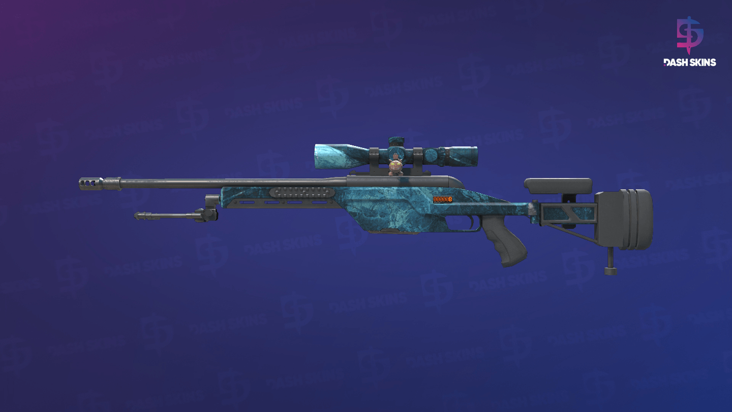 StatTrak™ SSG 08 | Abyss (Well-Worn) Screenshot Playside