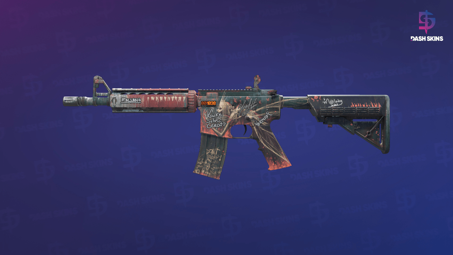 StatTrak™ M4A4 | Tooth Fairy (Field-Tested) Screenshot Playside