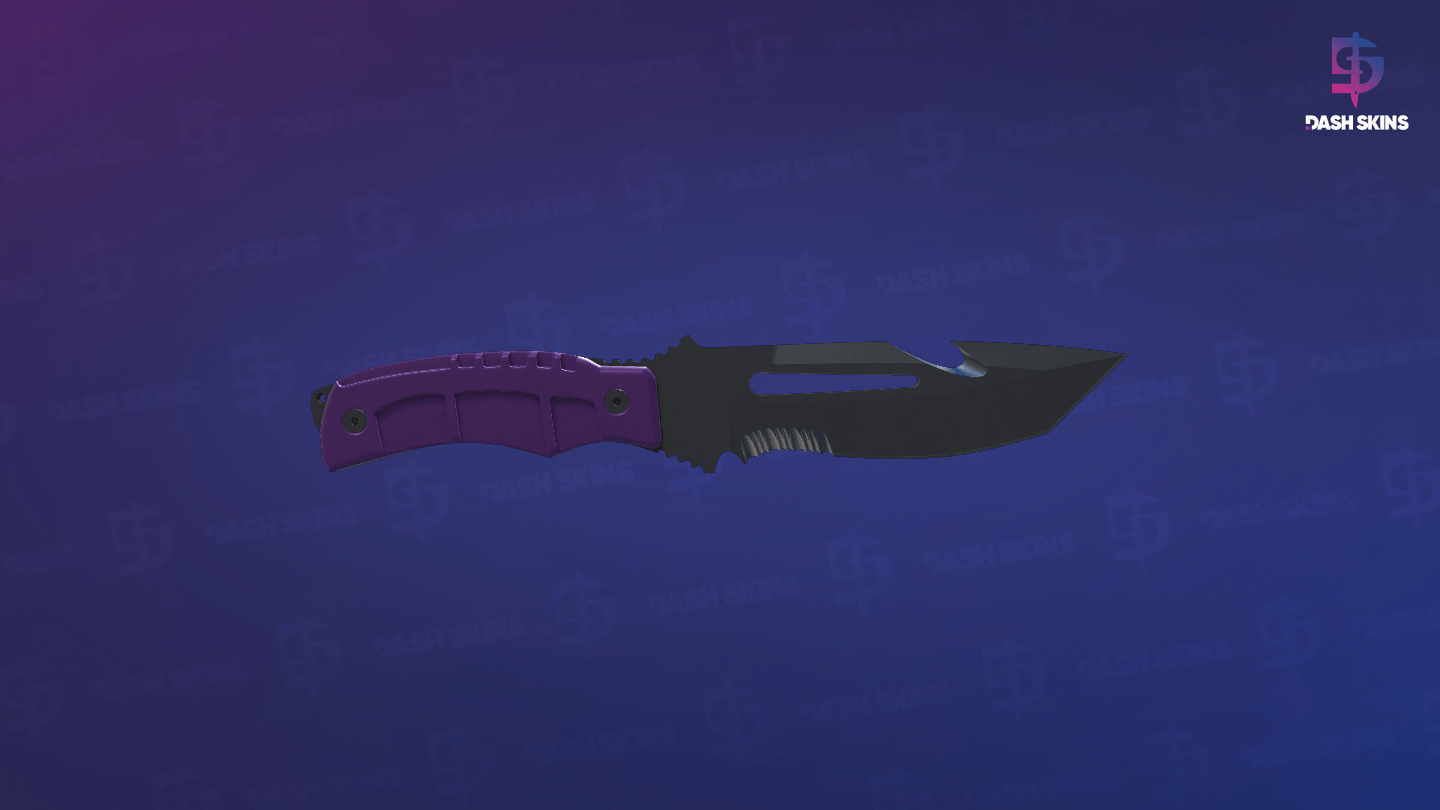★ Survival Knife | Ultraviolet (Field-Tested) Screenshot Playside