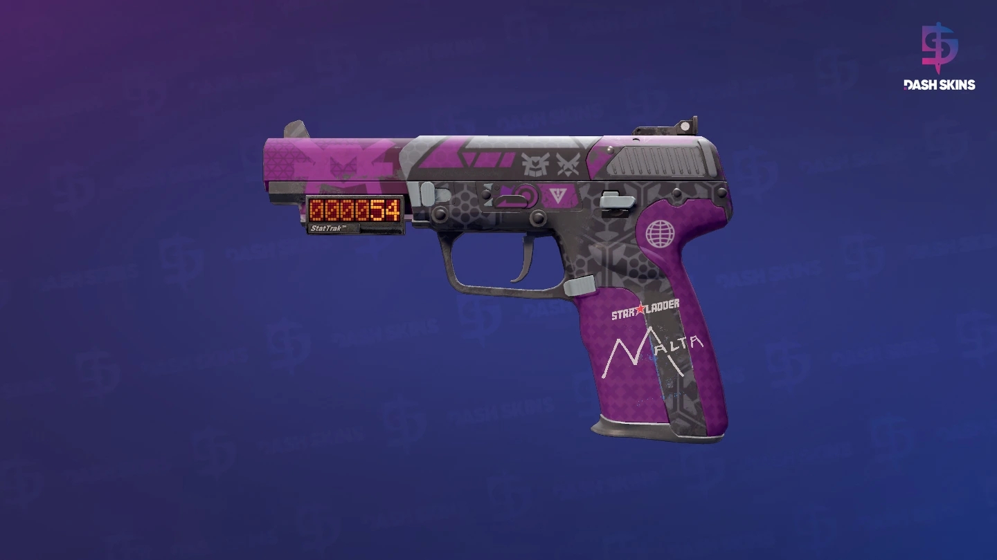 StatTrak™ Five-SeveN | Violent Daimyo (Field-Tested) Screenshot Playside