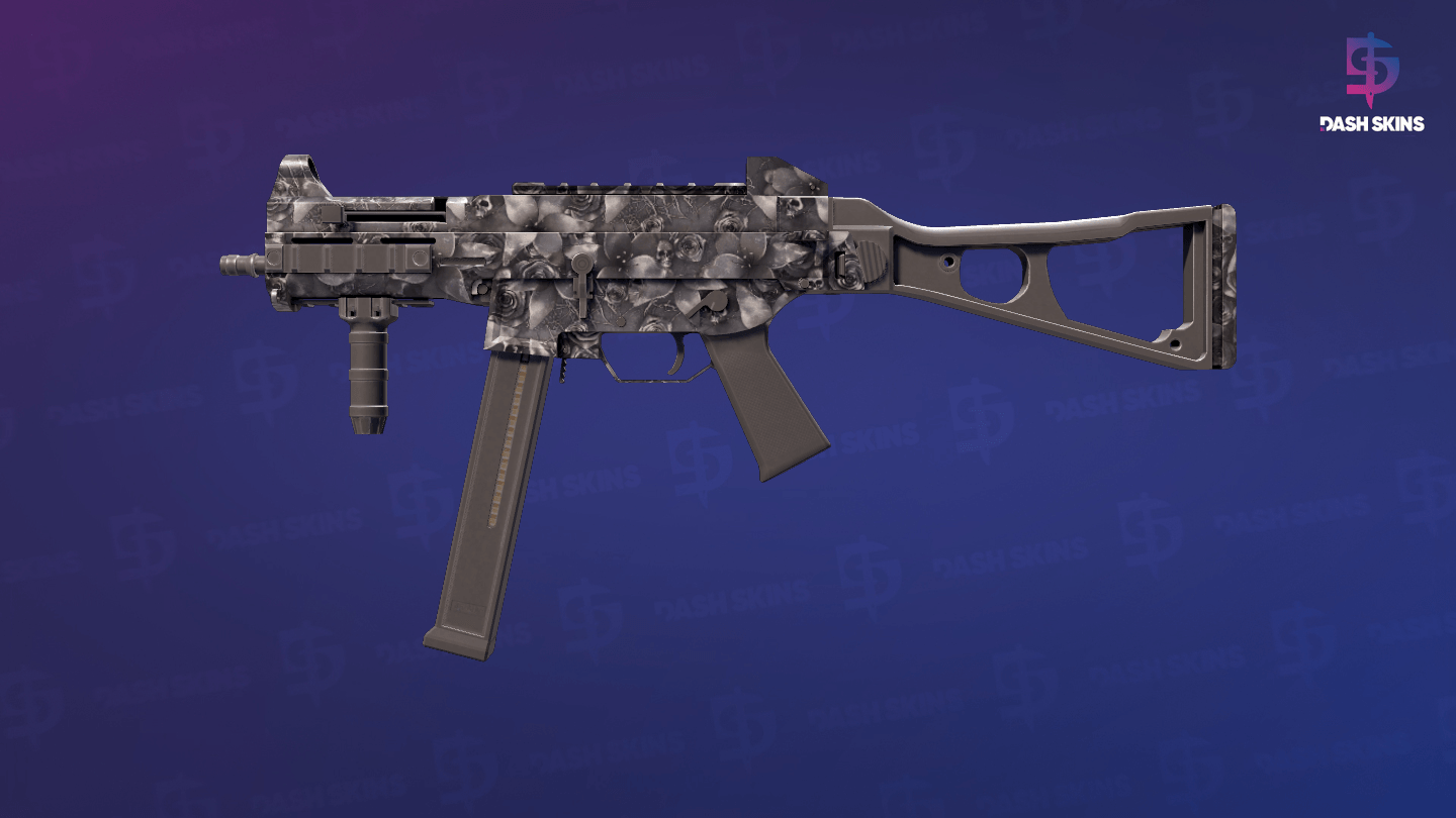 UMP-45 | Metal Flowers (Minimal Wear) Screenshot Playside