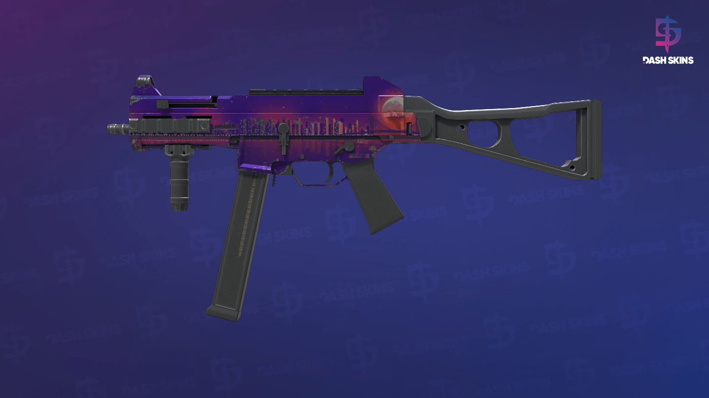 UMP-45 | Moonrise (Field-Tested) Screenshot Playside
