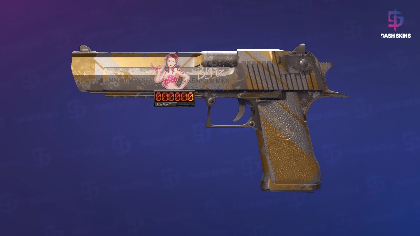StatTrak™ Desert Eagle | Bronze Deco (Field-Tested) Screenshot Playside