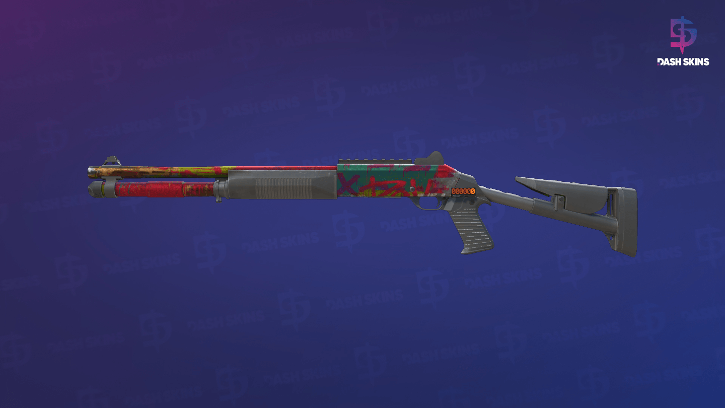 StatTrak™ XM1014 | XOXO (Battle-Scarred) Screenshot Playside