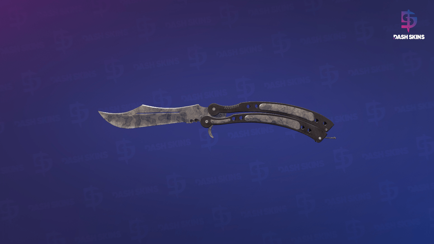 ★ Butterfly Knife | Stained (Battle-Scarred) Screenshot Playside