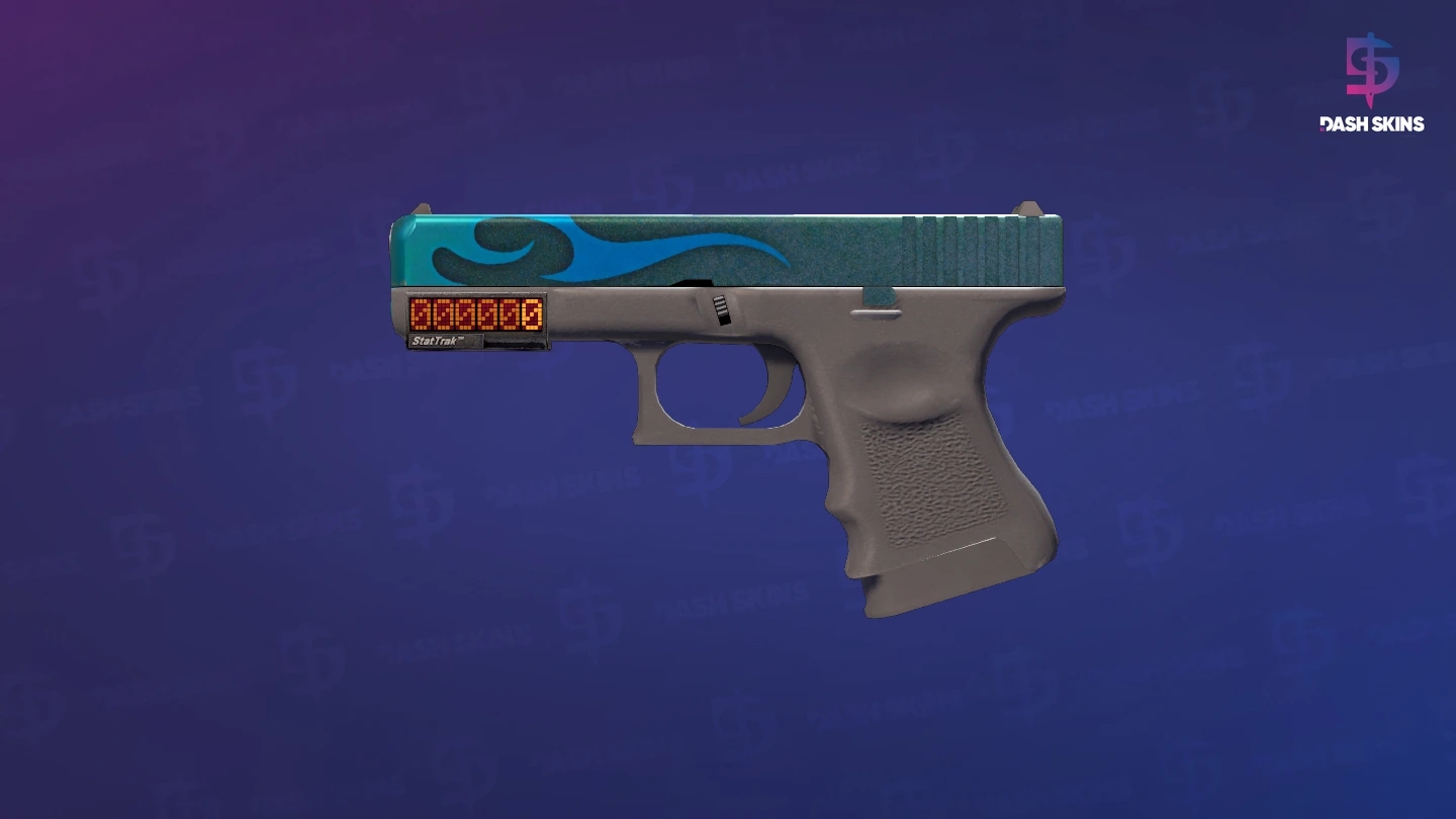 StatTrak™ Glock-18 | Bunsen Burner (Field-Tested) Screenshot Playside