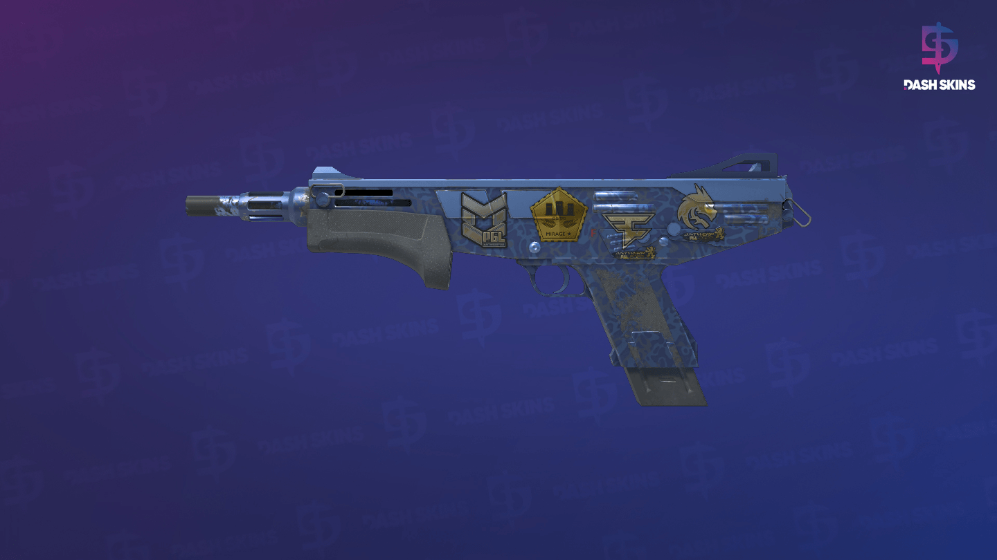 Souvenir MAG-7 | Navy Sheen (Factory New) Screenshot Playside